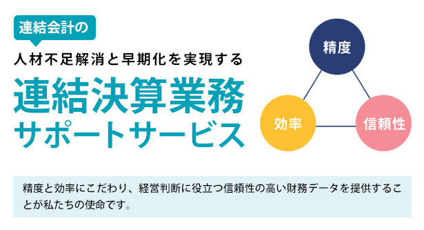 連結決算業務サポートサービス