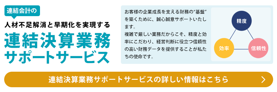 連結決算業務サポートサービス
